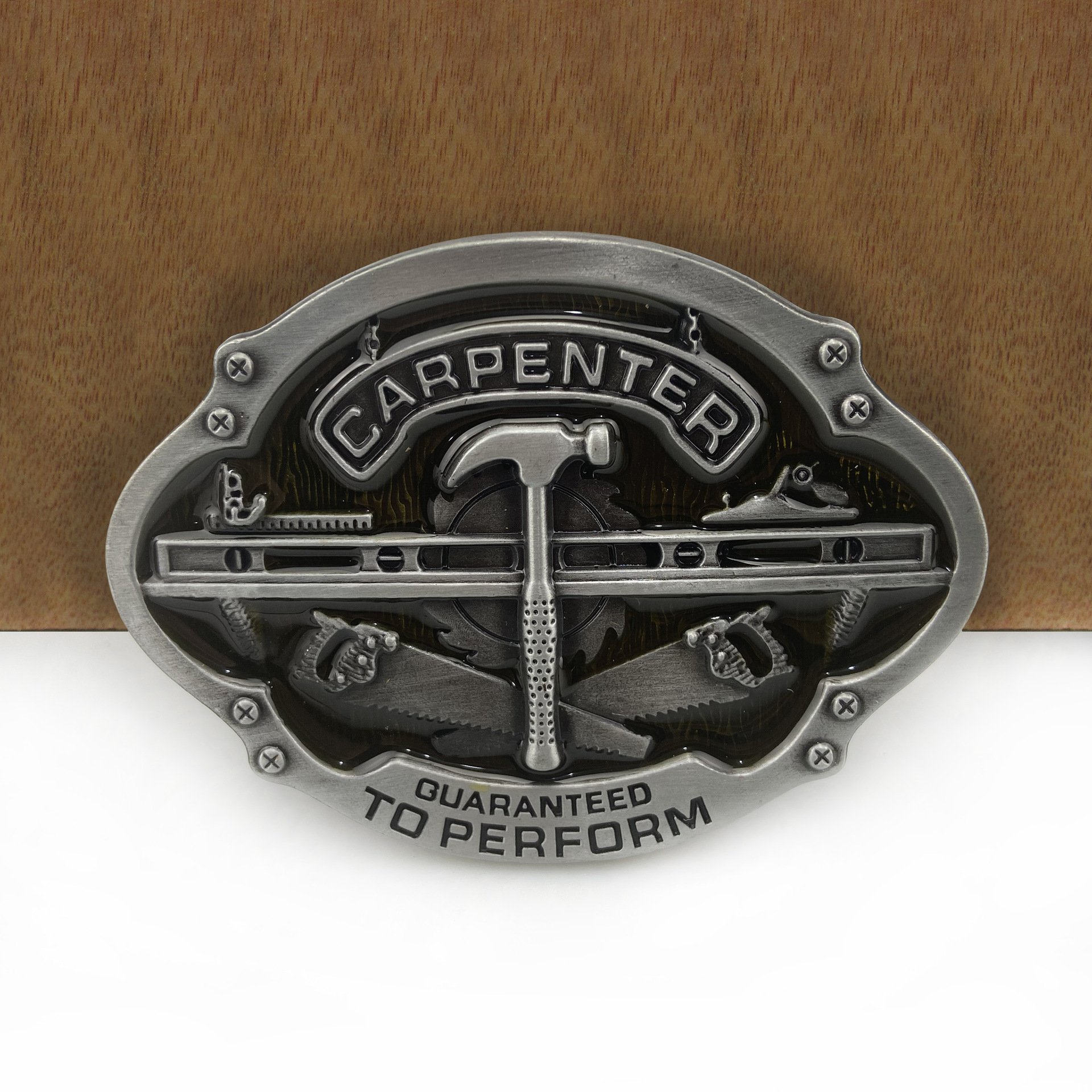 Custom Logo Your name plate belt buckle Denim design men's belt buckle Western jean buckle