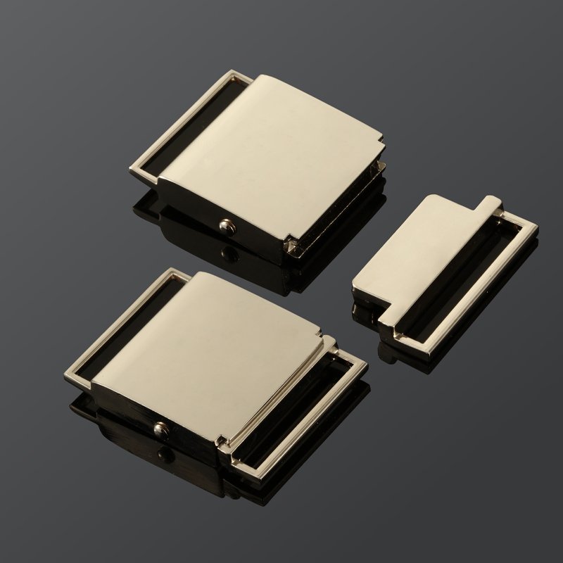 Management Wholesale 50MM Metal Buckle Custom Brand Logo Zinc Alloy Metal Quick Release Buckles For Bag Accessories