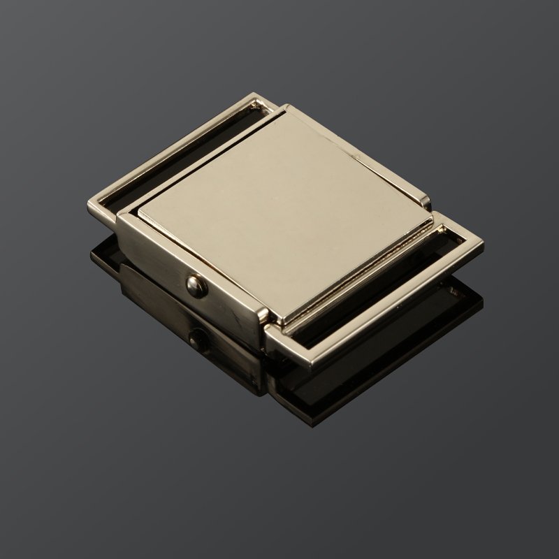 Management Wholesale 50MM Metal Buckle Custom Brand Logo Zinc Alloy Metal Quick Release Buckles For Bag Accessories