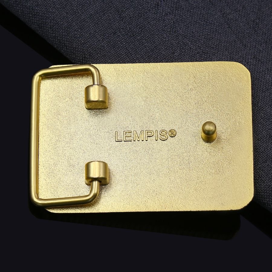 Custom high quality genuine 40mm solid brass belt buckle leather belt buckles western belt buckle cowboy for men