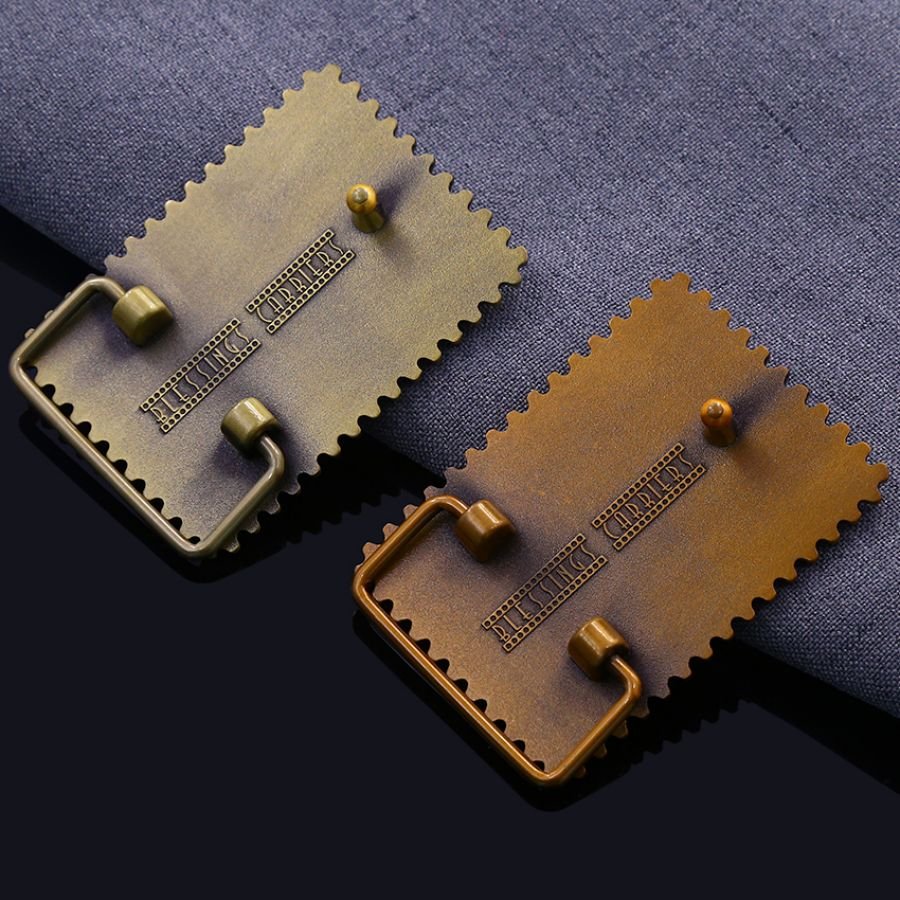 Custom high quality genuine 40mm solid brass belt buckle leather belt buckles western belt buckle cowboy for men
