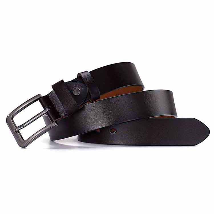 Men's casual belt cowhide leather belt alloy buckle leisure Stylish fashion genuine split leather Tactical belt