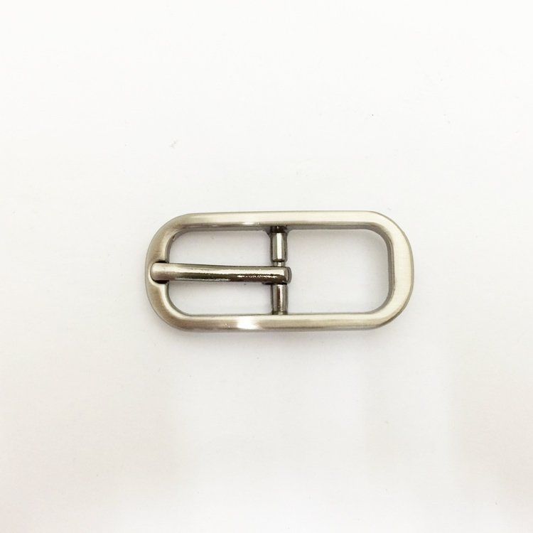 2024 New designs cheap 15mm metal oval belt buckles center bar belt buckles for belt