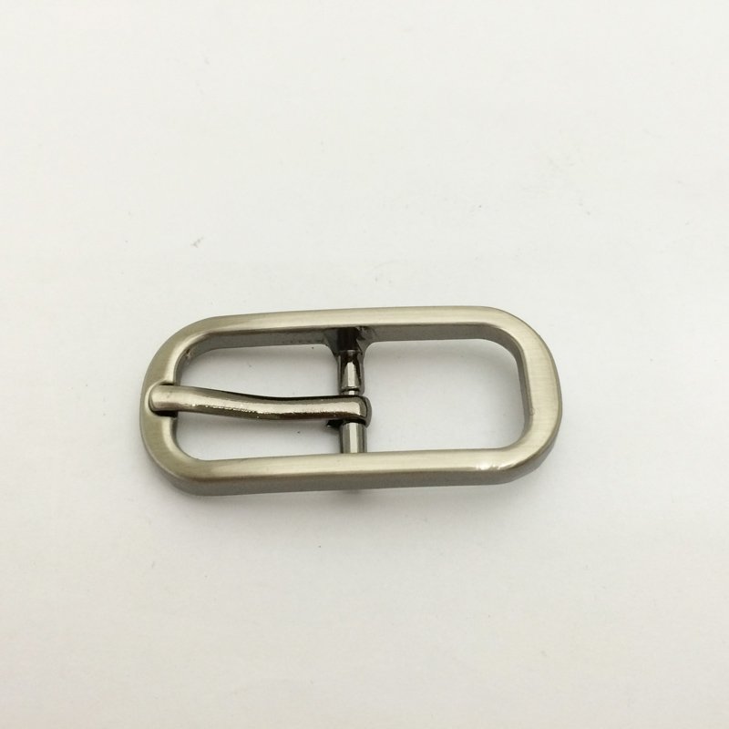 2024 New designs cheap 15mm metal oval belt buckles center bar belt buckles for belt