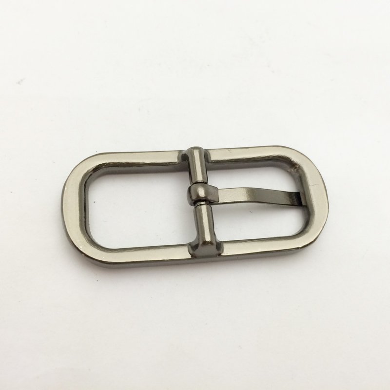 2024 New designs cheap 15mm metal oval belt buckles center bar belt buckles for belt