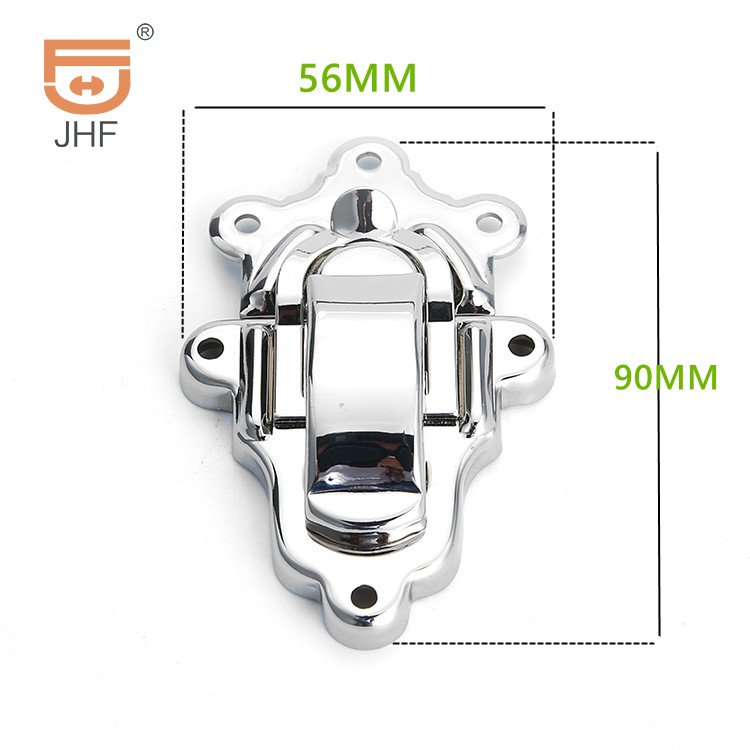 Wholesale Flight Case Luggage Parts Buckle Metal Gold Colour Bag Hardware Lock For Gift Box