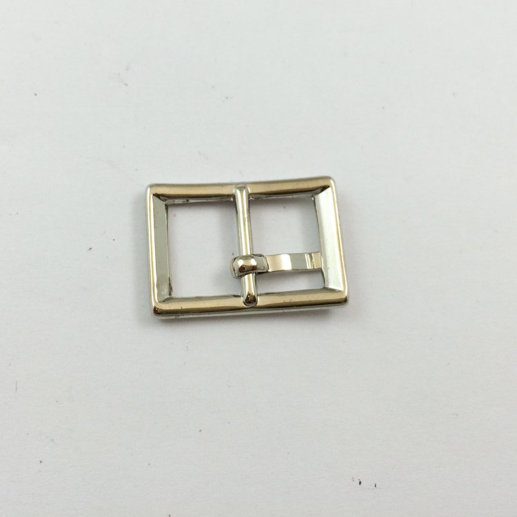 2024 Factory supply attractive center bar small belt pin buckle shoe buckle