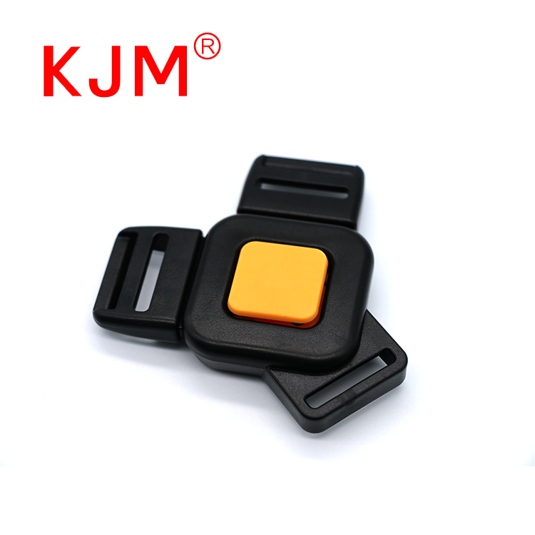 Factory Price 3 Point Plastic Side Quick Release Plastic Strap Buckle for Baby Stroller Chair Clips Buckle Baby Car Safety Strap