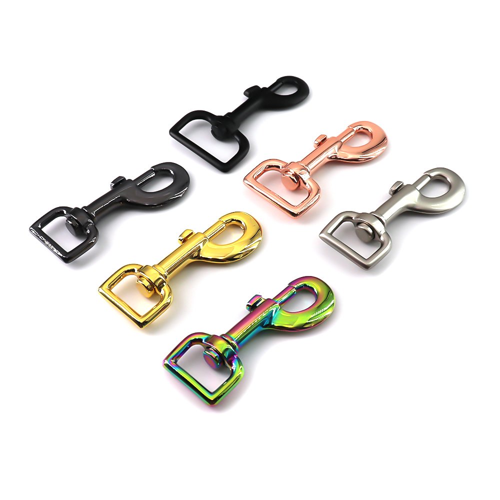 Wholesale High Quality Bag Accessories Spring Metal Hooks Buckle Swivel Clip Snap Hook Clasp For Dog Leash