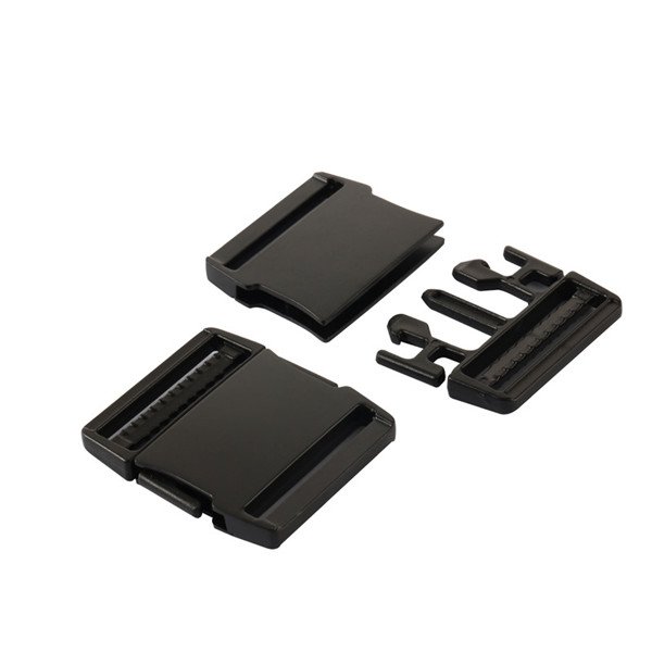Factory stock direct black thickened custom adjustable plastic release buckle wholesale