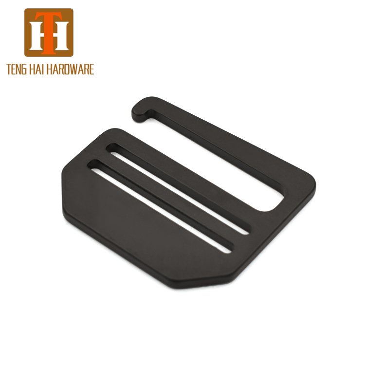 39mm metal ladder Lock slider buckles aluminium alloy g hook buckle for strap