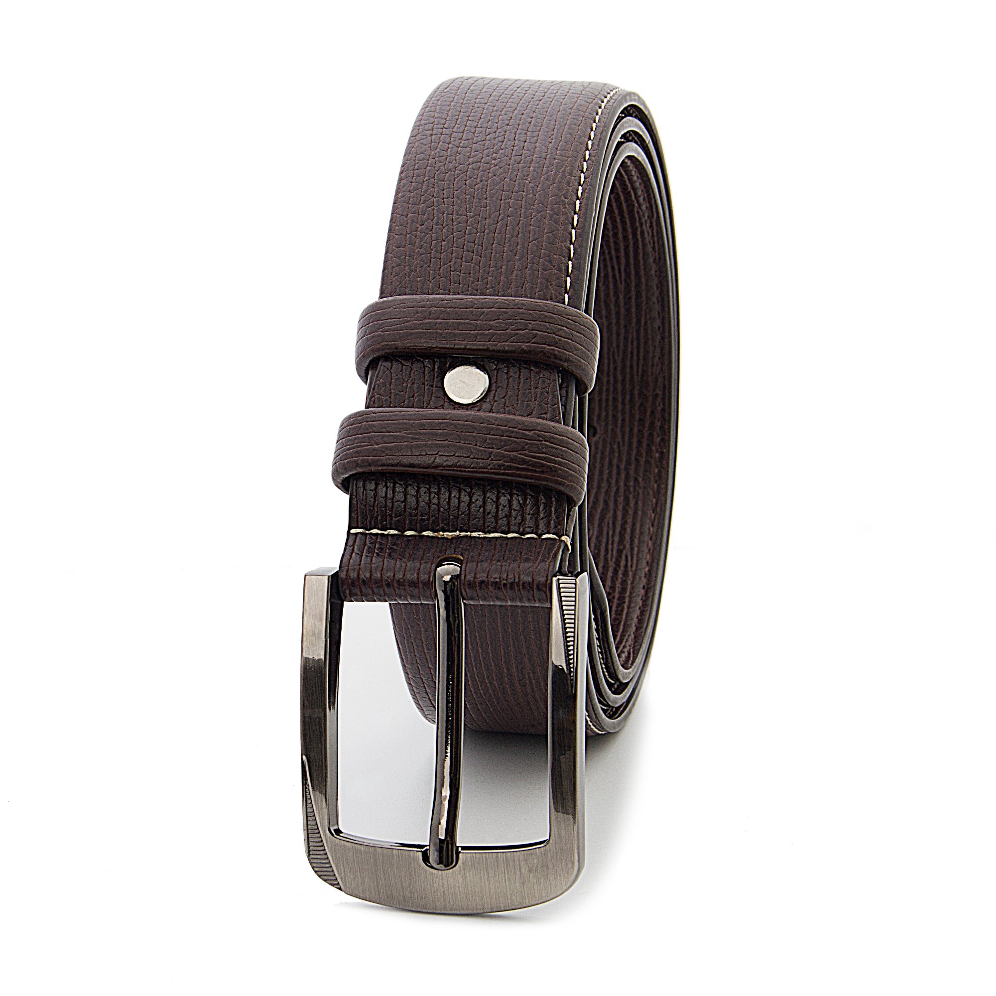 Jeans Belts for Men High-end Alloy Pin Buckle Manufacturer Custom Genuine Leather Belts men