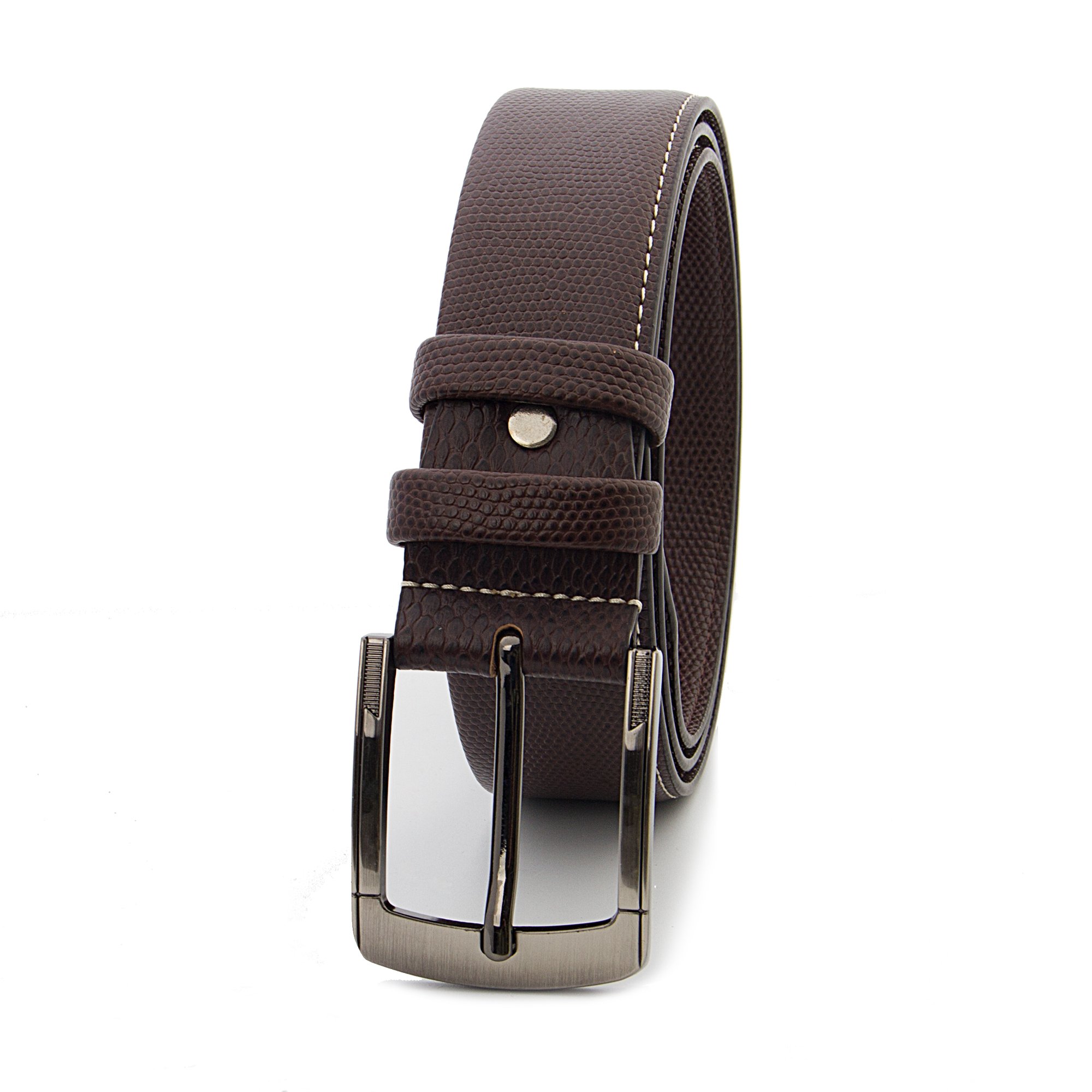 Jeans Belts for Men High-end Alloy Pin Buckle Manufacturer Custom Genuine Leather Belts men