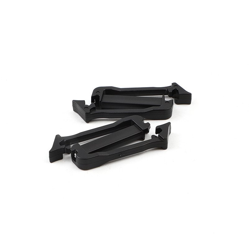 OEM High-Durable Plastic Webbing Slide Tri-Glide with Loop Belt Buckle Bag Strap Parts & Accessories