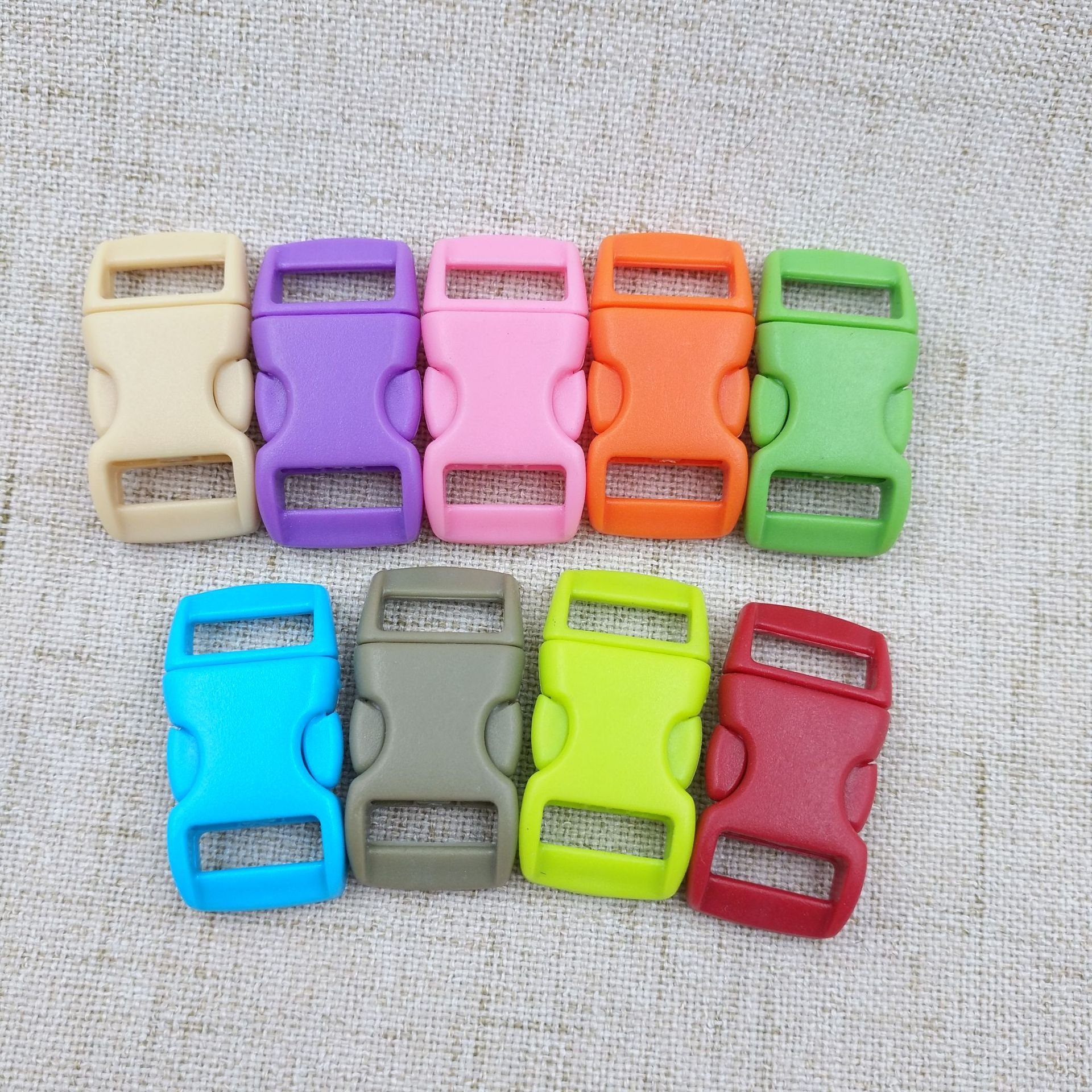 10mm recyclable Multi-functional Eco-friendly Plastic Buckle Bag Plastic Quick Side Release Buckle For Bag Pet Accessories
