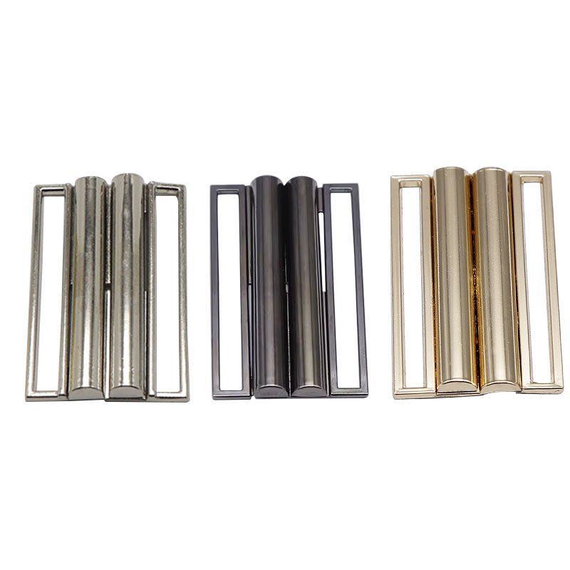 Eco-Friendly Swimwear Accessory Metal Bra Clasp Buckle Front Buckle Bra Swimsuit Garment Hardware Accessories Exporter