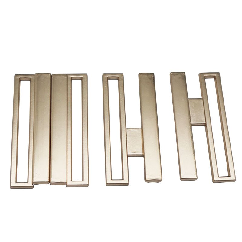 Eco-Friendly Swimwear Accessory Metal Bra Clasp Buckle Front Buckle Bra Swimsuit Garment Hardware Accessories Exporter