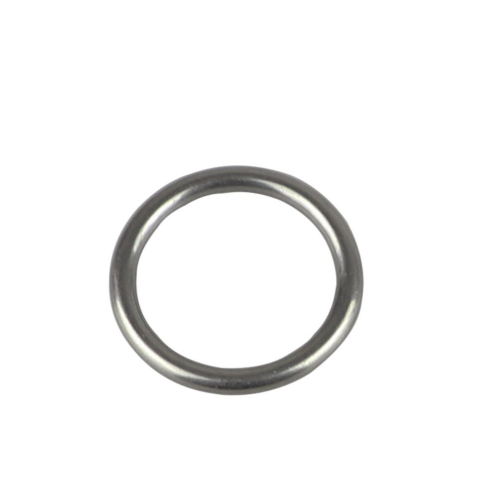 Stainless Steel O-Ring Seamless Round Circle Buckle For Webbing Leather Craft Bag Strap Belt Pet Collar O Ring