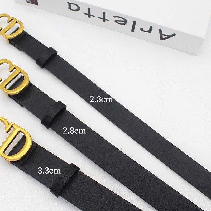 New Coming Fashion Women Leather Belt For Female Alloy Butterfly Buckles Belts