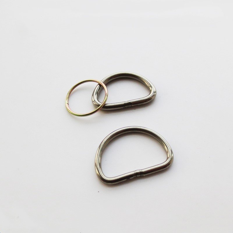 Wholesale metal wire iron square ring strap buckle for bags