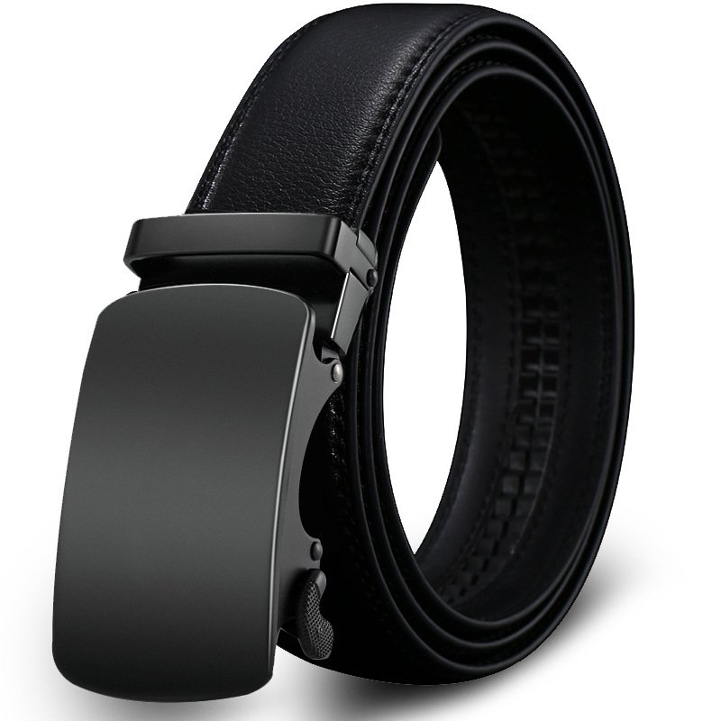 Durable Men's Cow Hide Belt with Custom Logo Fashion Style Genuine Leather and Alloy Buckle Personalized Accessory