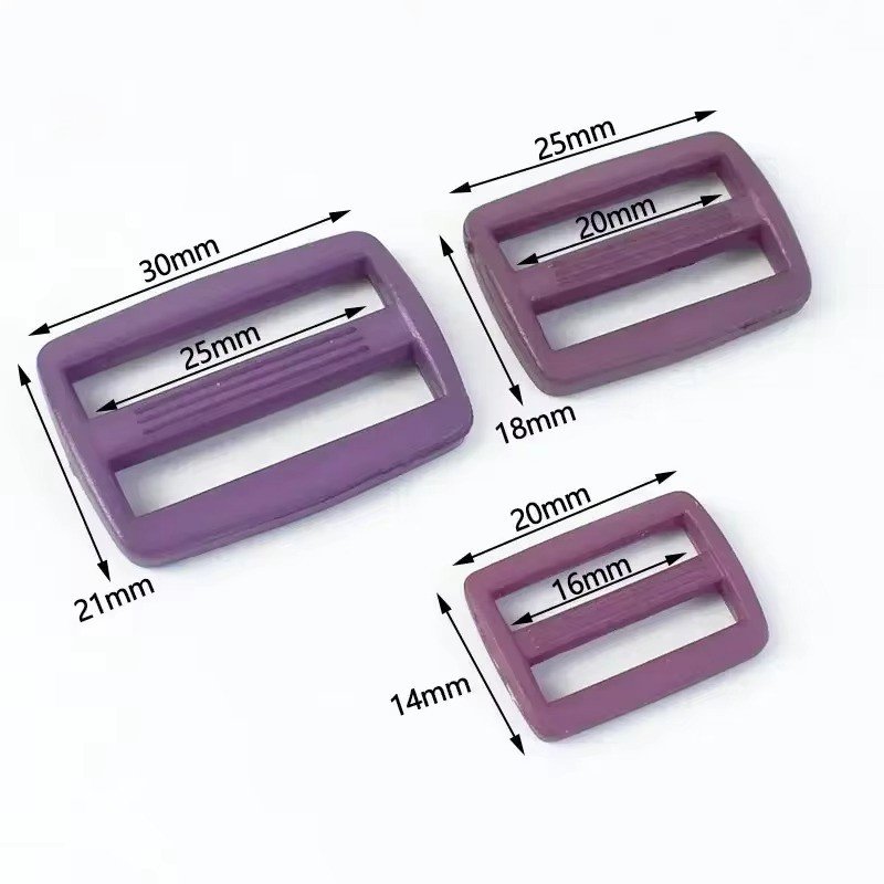 Meetee BF735 16mm Leather Bag Straps with Three-Speed Adjuster Webbing Strap Plastic Tri Glide Slider Buckle Handbag Luggage