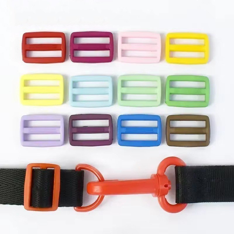 Meetee BF735 16mm Leather Bag Straps with Three-Speed Adjuster Webbing Strap Plastic Tri Glide Slider Buckle Handbag Luggage