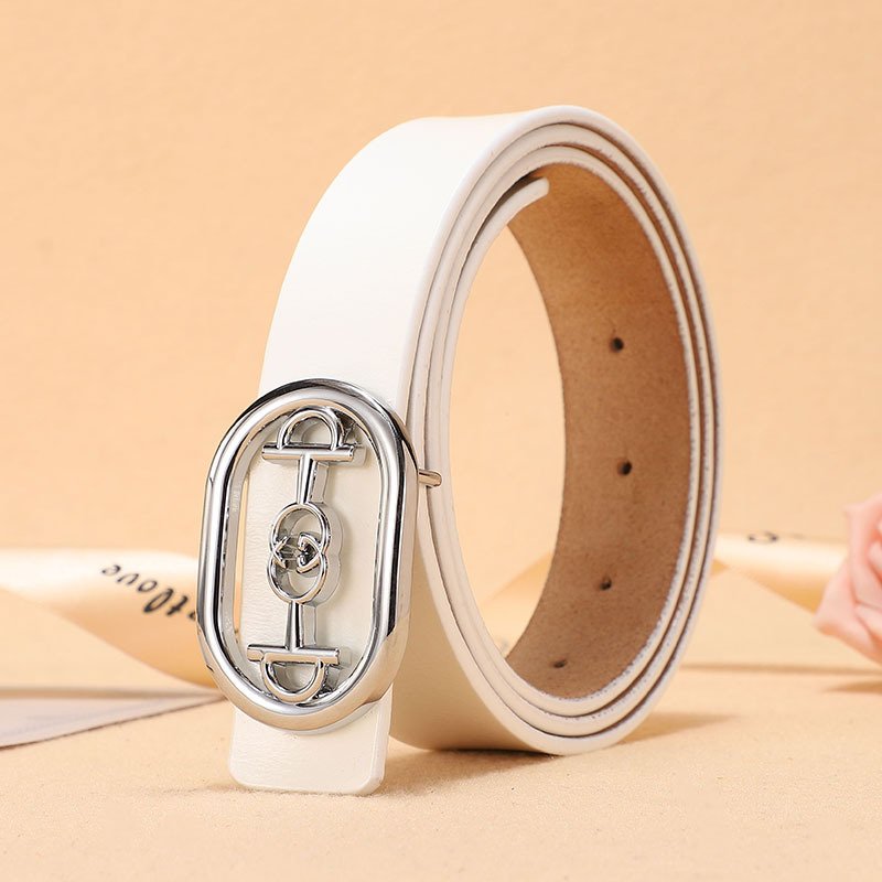 Women Luxury Vintage Belts genuine leather high quality women ladies cool belts with bling bling buckle