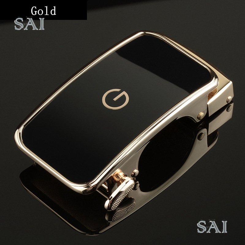 35MM Custom Men's Alloy Automatic High Quality Business Belt Buckle Metal Buckles