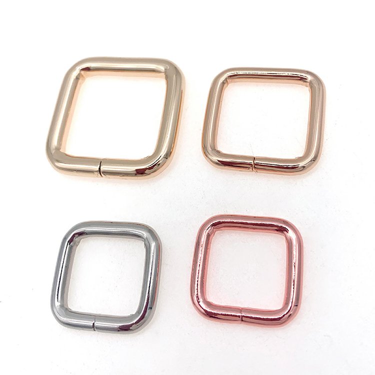 Free Sample Bag Accessories Handle D Ring Iron Factory Supplies Metal Dog Collar Buckle For Handbag