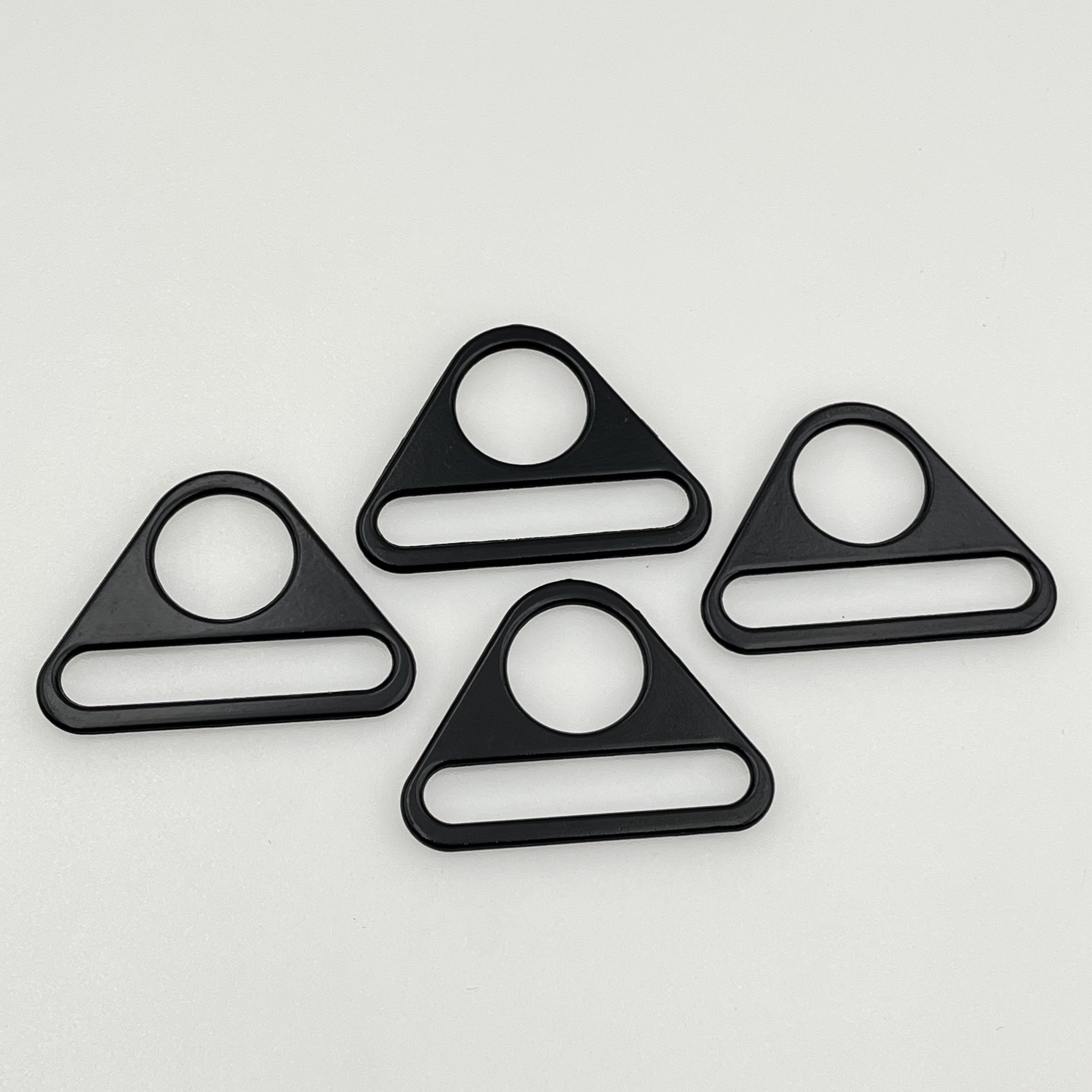Custom backpack Zinc Alloy Adjuster Triangle Ring Round Hole Triangle Buckle Adjustable Buckles For Bag Strap Webbing