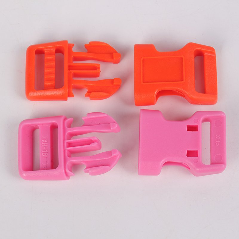 Factory wholesale plastic bag accessories,quick release colored plastic buckle