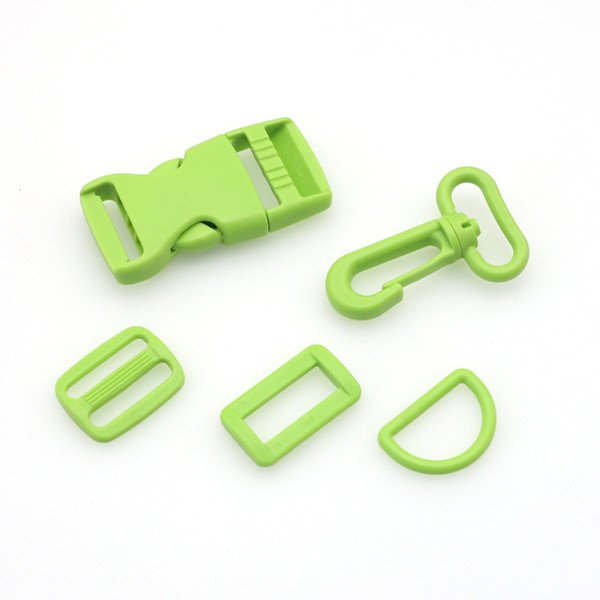 Original factory stock direct supply 25mm colorful custom adjustable plastic release buckle wholesale