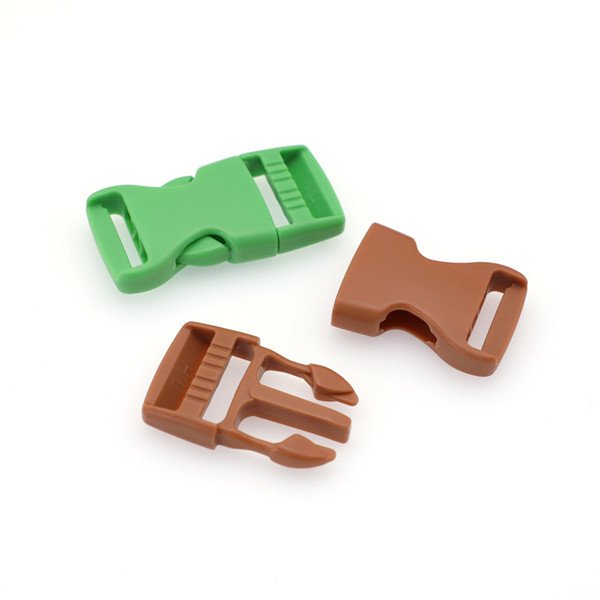 Original factory stock direct supply 25mm colorful custom adjustable plastic release buckle wholesale