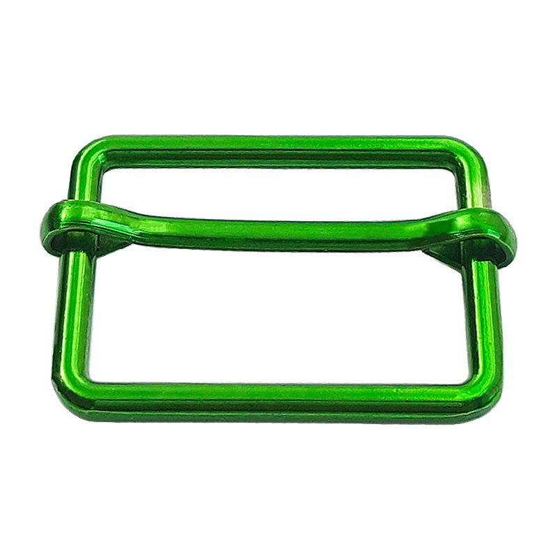 New arrival adjustable belt buckle Slider rainbow color alloy metal tri-glide strap bags clip buckles