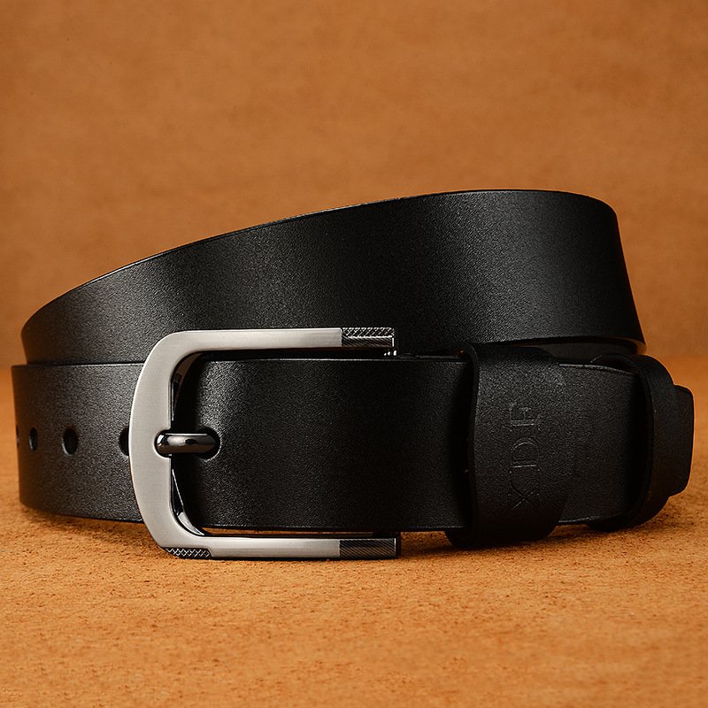 Hot sale Men's pin buckle belt casual retro super pull jeans belt