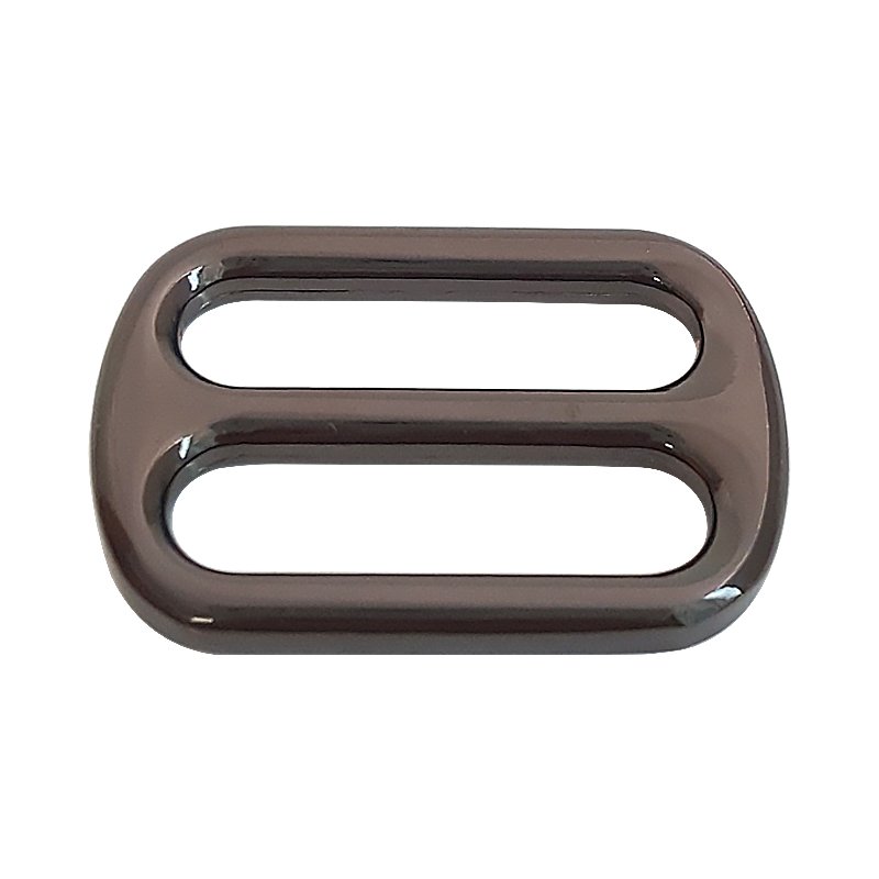 Custom Metal Tri-glide Slider Buckle Strap Webbing Adjust Buckles Zinc Alloy Square Ring For Bag
