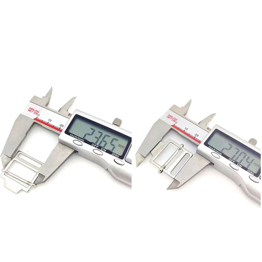 20mm Adjustable Metal Ladder Buckle Four-speed Adjusting Lock Slide Buckle