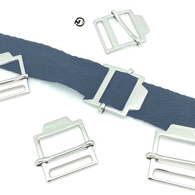 20mm Adjustable Metal Ladder Buckle Four-speed Adjusting Lock Slide Buckle