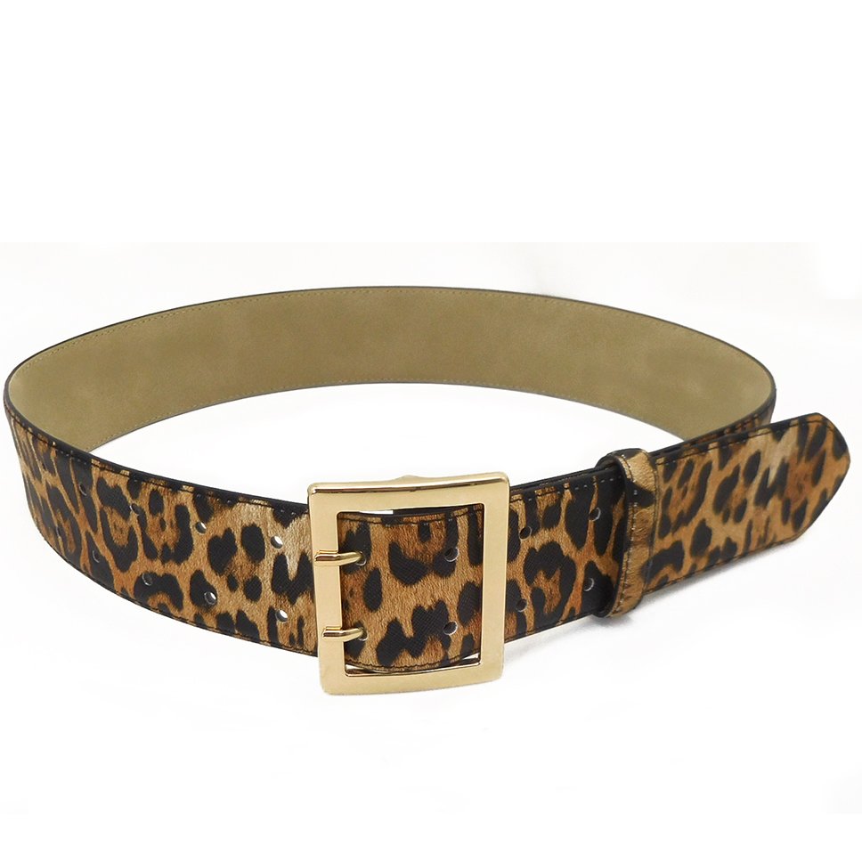 FM latest design studded series fashion black brown women stainless steel belt buckle belts for women leather belt women