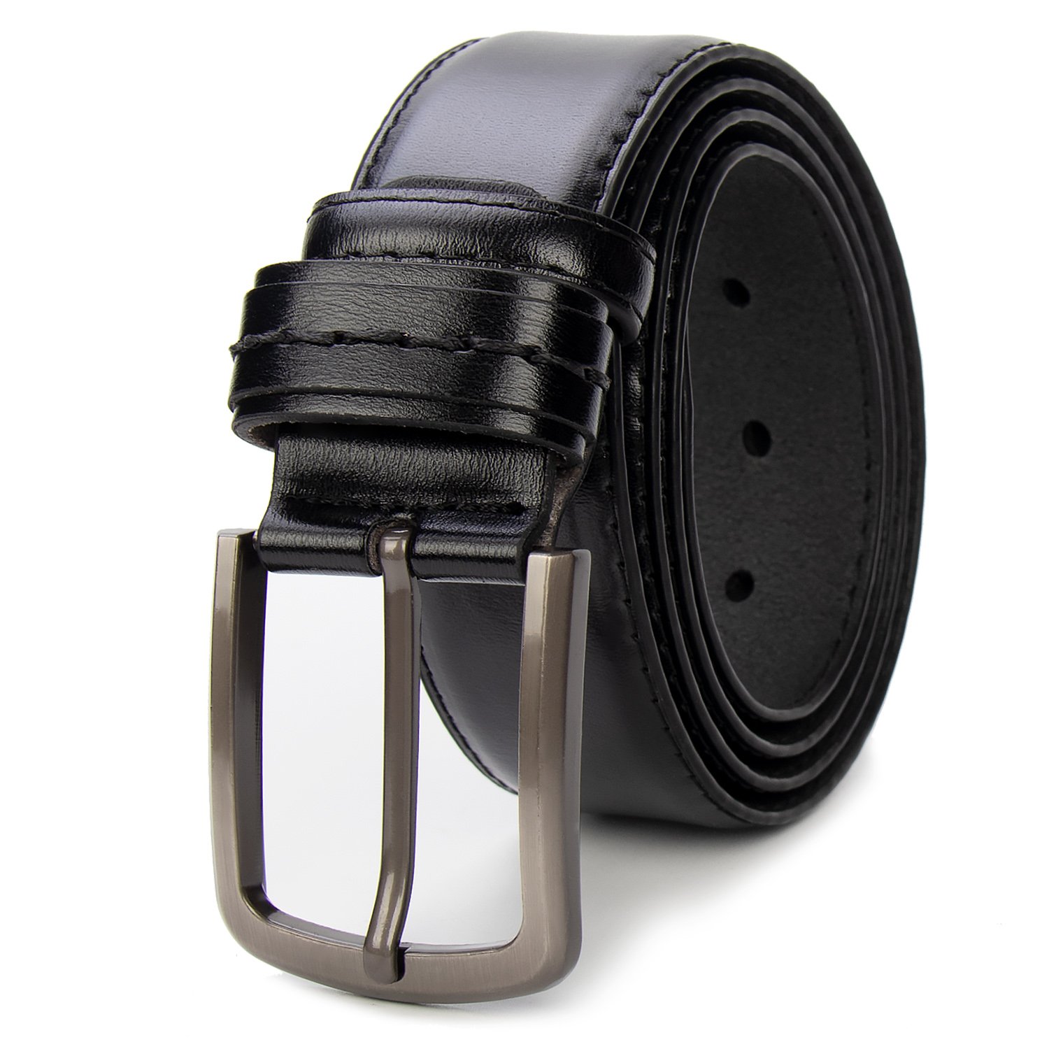 Fashionable New Men's Belt Business Style pin Buckle PU Leather Belt Men's Belt Alloy Buckle