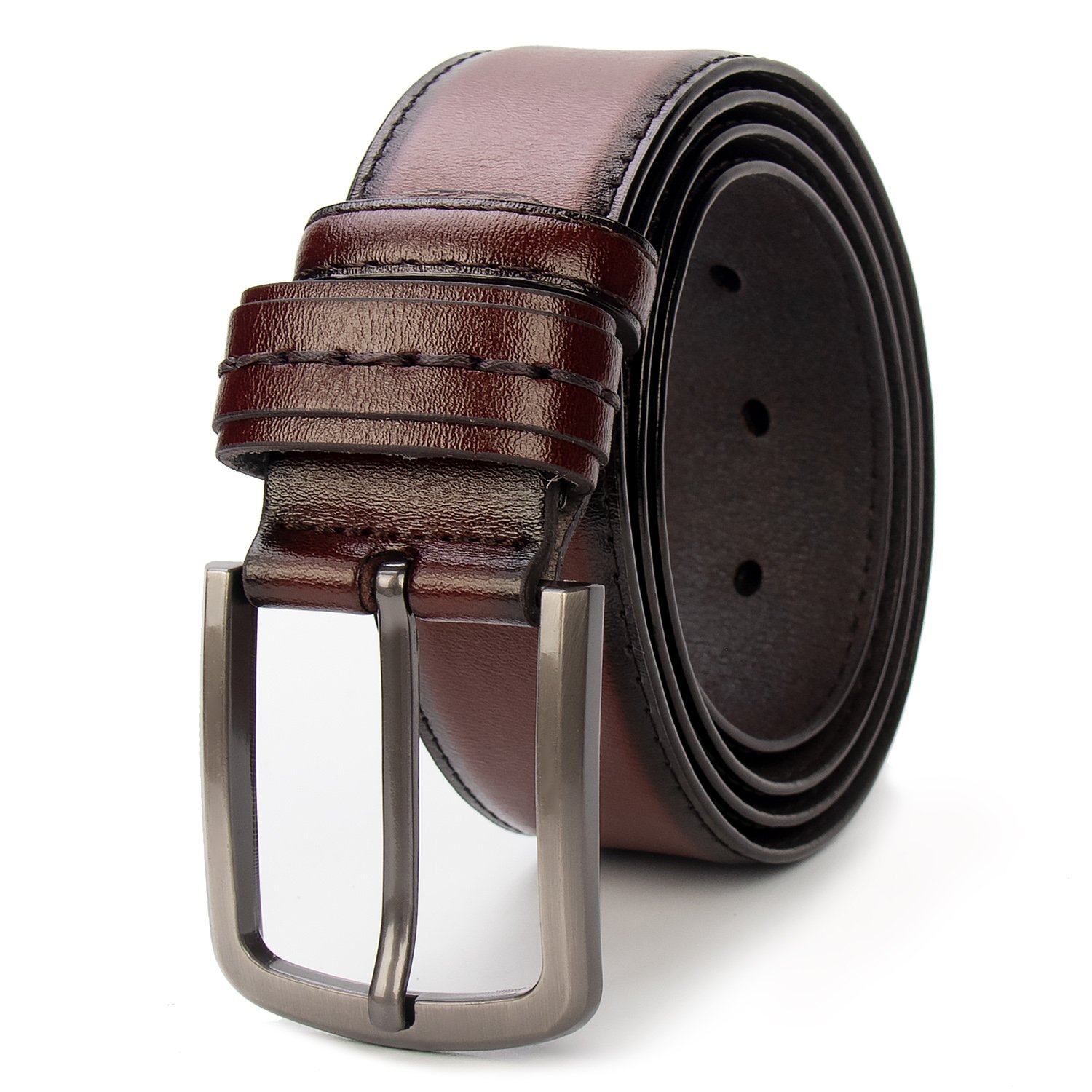 Fashionable New Men's Belt Business Style pin Buckle PU Leather Belt Men's Belt Alloy Buckle