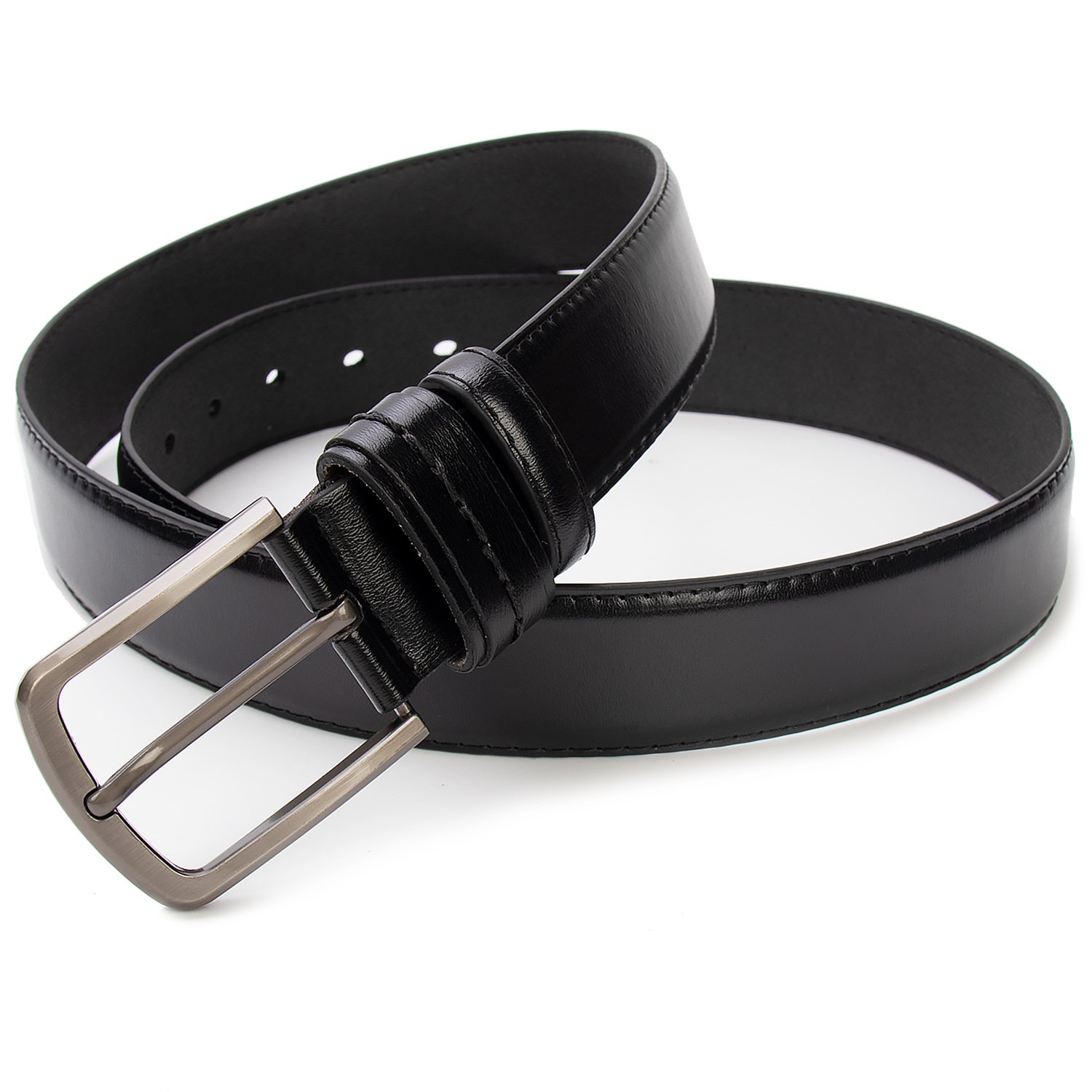 Fashionable New Men's Belt Business Style pin Buckle PU Leather Belt Men's Belt Alloy Buckle
