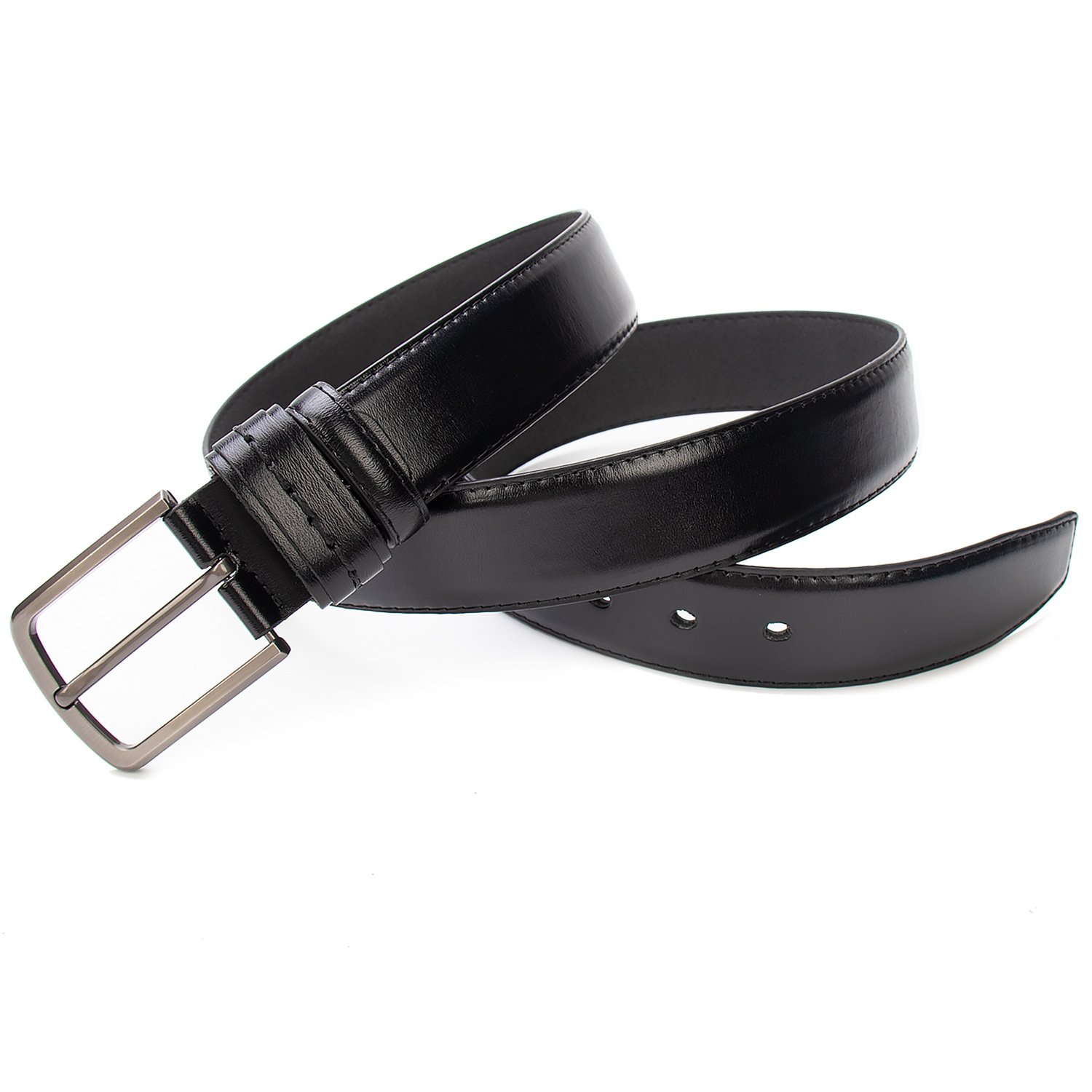 Fashionable New Men's Belt Business Style pin Buckle PU Leather Belt Men's Belt Alloy Buckle