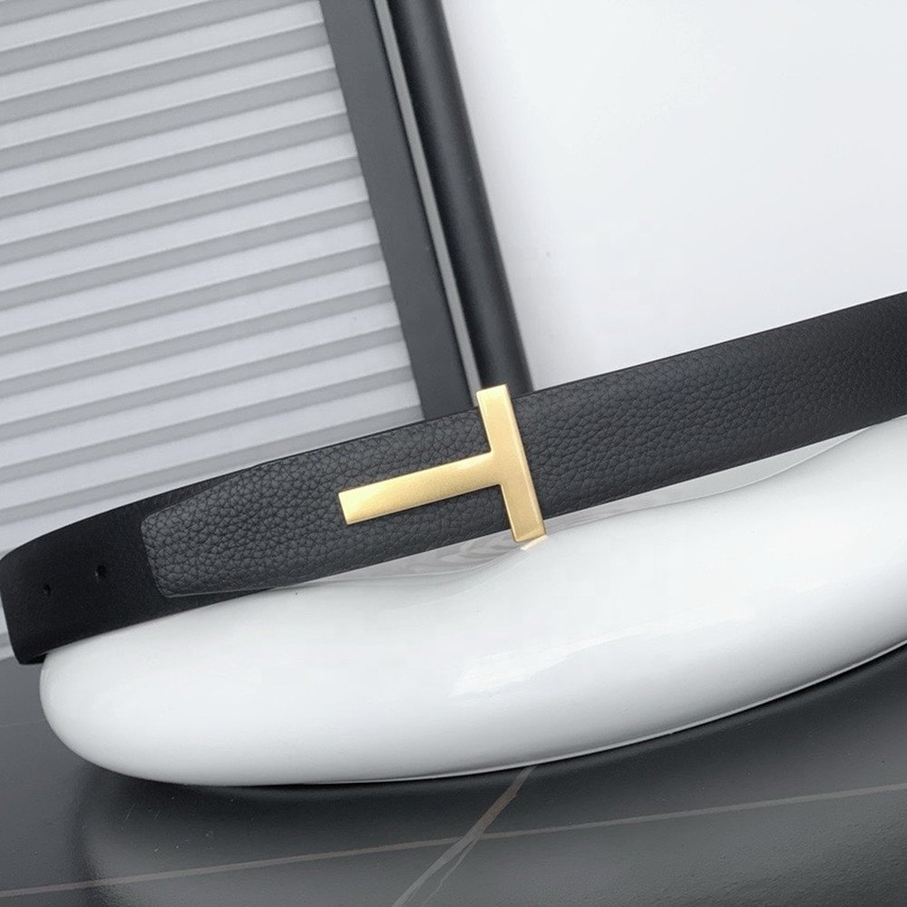 Luxury Brand High Quality Designer With Alloy Slide Buckle 2.5cm 3cm 4cm Wide Reversible V Letter Leather man and woman Belt