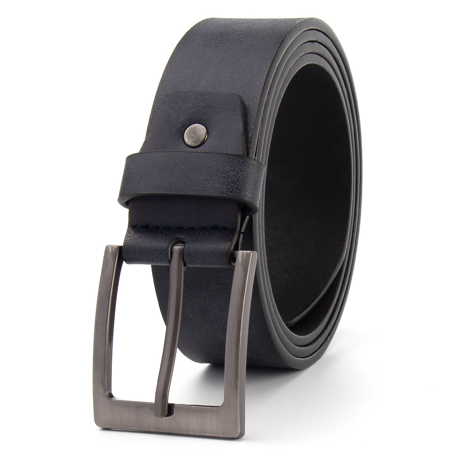 OEM High Quality Casual alloy buckle Leather Belts Embossing Belt pu Leather belt men