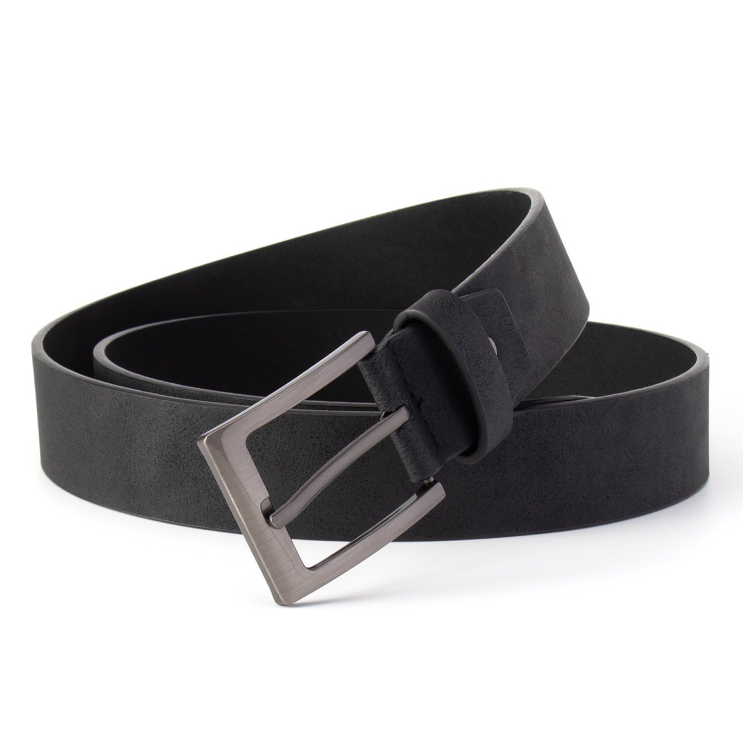 OEM High Quality Casual alloy buckle Leather Belts Embossing Belt pu Leather belt men