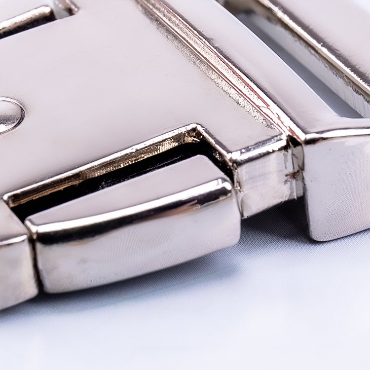Wholesale factory price side release silver metal buckle for dog collar