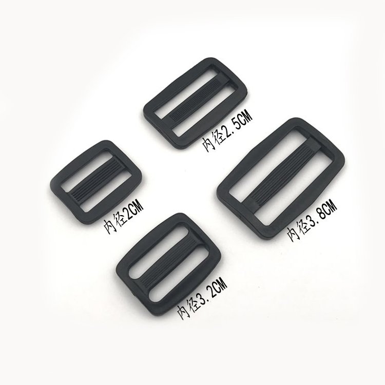 Manufacturer Spot Hot Selling plastic buckles slider adjustable plastic buckles slider