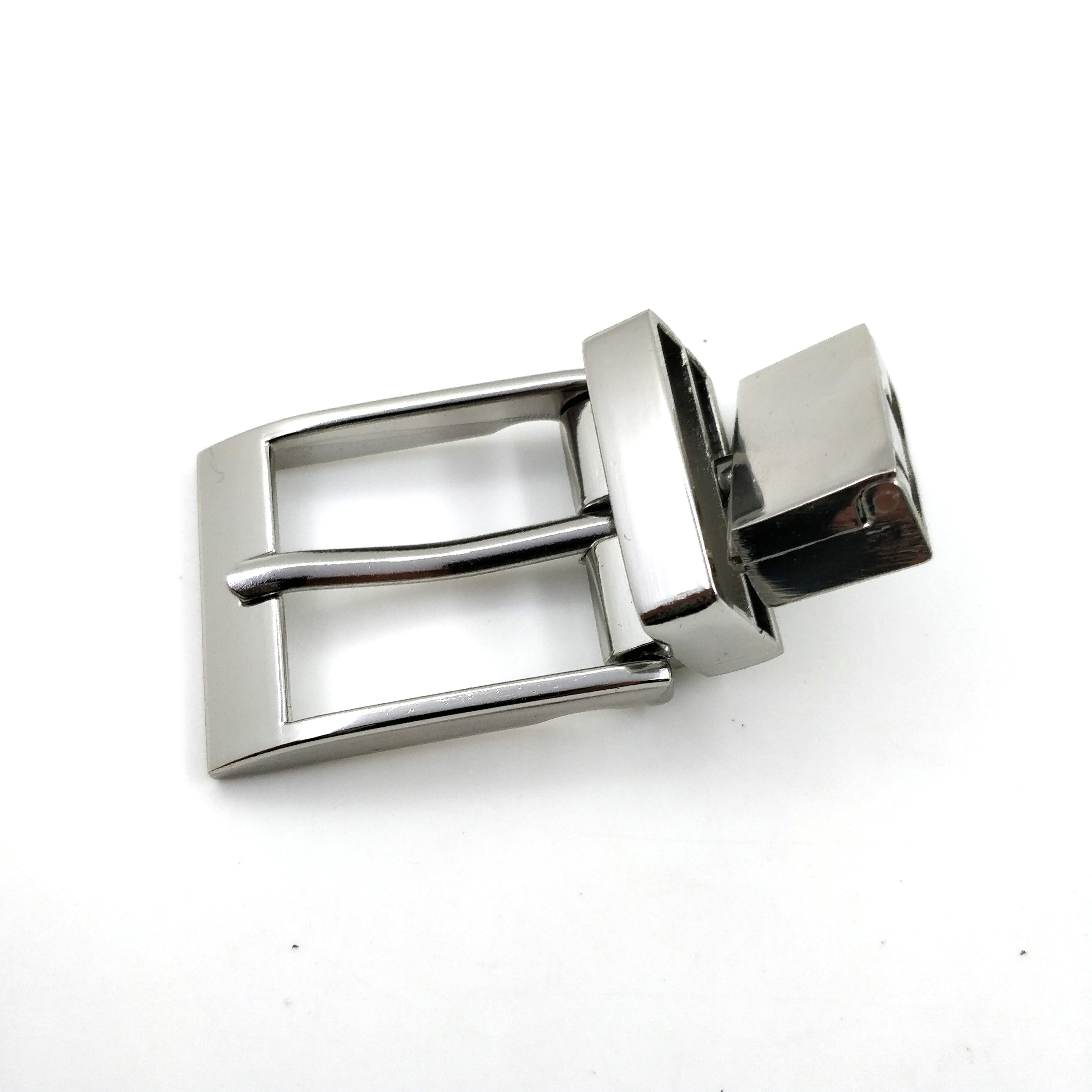 manufactory custom belt buckles 40mm reversible belt buckle Zinc Alloy mens belt buckles